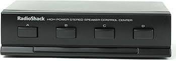 (1) HIGH POWER STEREO SPEAKER CONTROL CENTER