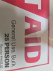 (2) 25 PERSON FIRST AID KITS - 2