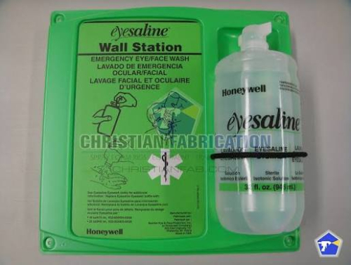 (1) SINGLE USE WALL MOUINTED EYE WASH STATION