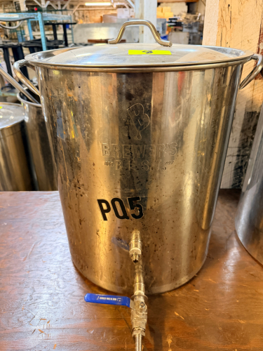BREWERS BEST 16 GALLON STAINLESS STEEL BREW KETTLE