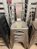 (4) METAL CHAIRS