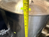 SPIKE BREWING 1 BBL BREWHOUSE VESSELS CONSISTING OF HOT LIQUOR TANK (HLT), BREW KETTLE (BK), AND MASH TUN (MT). BREW KETTLE INCLUDES HOP BASKET, STEAM CONDENSER LID ASSEMBLY WITH CONDENSER PIPE, SMALL PUMP, AND SPRAYER - 10