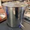LARGE STAINLESS STEEL KETTLE