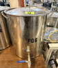 BREWERS BEST 16 GALLON STAINLESS STEEL BREW KETTLE