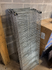 (1) LOT OF WIRE SHELVES AS SHOWN