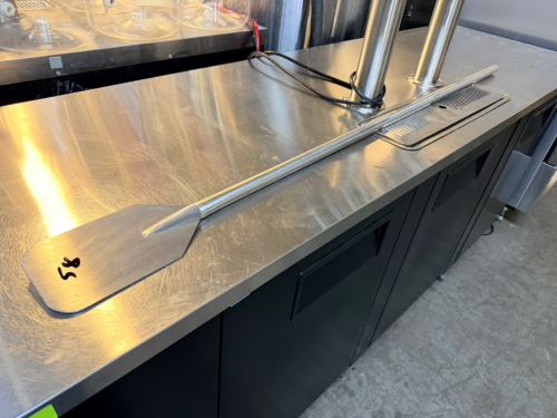 (1) LARGE STAINLESS STEEL MIXING PADDLE