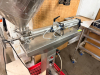 STAINLESS STEEL PNEUMATIC PISTON FILLER DEPOSITING MACHINE WITH HOPPER - 4