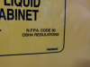(1) HAZARDOUS MATERIAL STORAGE CABINET - 4