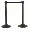 (1) SET OF BARRIER POST WITH BELT