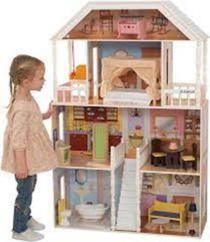 (1) SAVANNAH WOODEN DOLLHOUSE