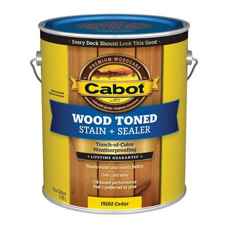 (2) WOOD STAIN AND SEALER