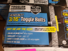 (3) BOXES OF (100) TOGGLE ANCHORS - 2