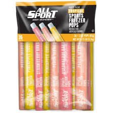 (2) PACKS OF (36) HYDRATION FREEZER POPS
