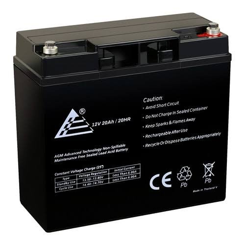 (2) NON SPILLABLE BATTERY