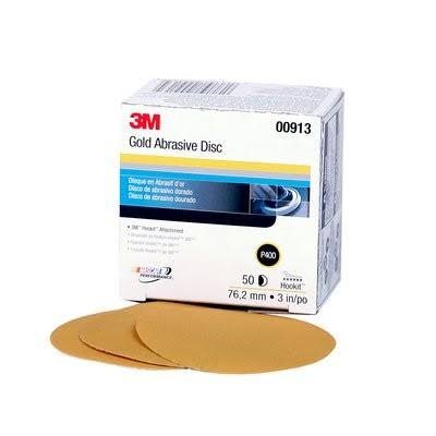 (3) BOXES OF (50) GOLD ABRASIVE DISCS