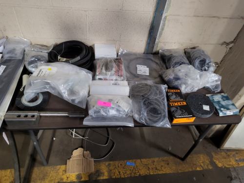 (1) TABLE OF MISC ITEMS