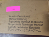 (1) MONITOR DESK MOUNT - 3