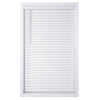 (2) FAUX WOOD BLINDS