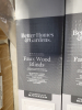 (2) FAUX WOOD BLINDS - 3