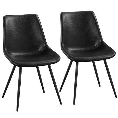 (1) SET OF (2) DINING CHAIRS