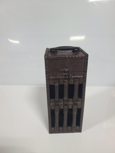 (10) DECORATIVE WINE STORAGE BOXES