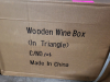 (10) DECORATIVE WINE STORAGE BOXES - 3