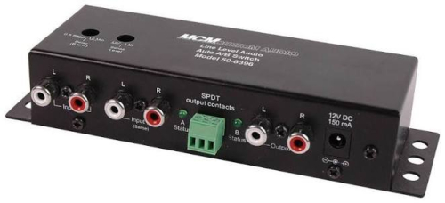 (1) LINE LEVEL AUDIO A/B SWITCH