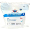 (4) BAGS GERMICIDAL DISINFECTING WIPES, WITH (2) DISPENSER BUCKETS