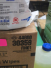 (4) BAGS GERMICIDAL DISINFECTING WIPES, WITH (2) DISPENSER BUCKETS - 3