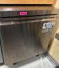 AVANTCO STAINLESS STEEL UNDER COUNTER REFRIGERATOR ON CASTERS - 6