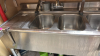 EAGLE GROUP COMMERCIAL STAINLESS STEEL 4 COMPARTMENT BAR SINK - 7
