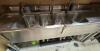 EAGLE GROUP COMMERCIAL STAINLESS STEEL 4 COMPARTMENT BAR SINK - 9