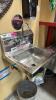 COMMERCIAL STAINLESS STEEL HANDWASHING SINK - 2