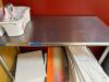 (1) ROLLING STAINLESS STEEL TABLE - 2