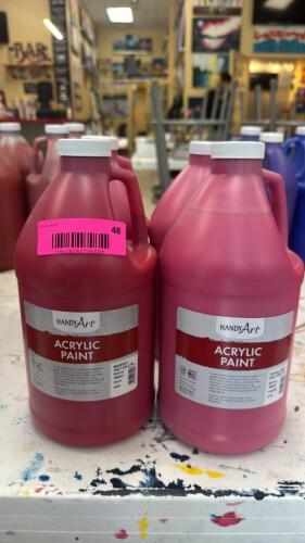 (4) ACRYLIC ART PAINTS