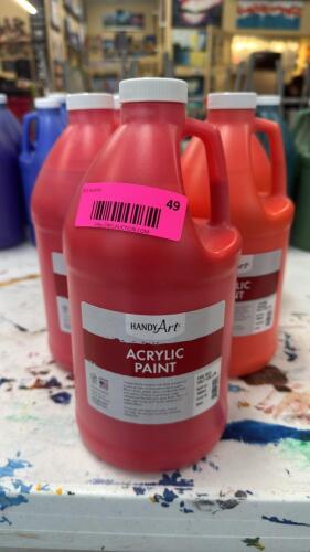 (5) ACRYLIC ART PAINTS