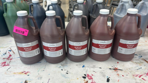 (5) ACRYLIC ART PAINTS
