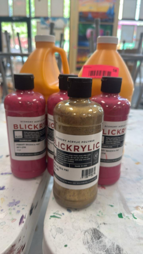 (6) ACRYLIC ART PAINTS/ POLYMER