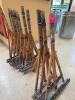 (10) WOODEN ADJUSTABLE ARTIST EASELS - 2
