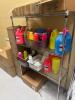 (1) WIRE 3-TIER STORAGE SHELVING UNIT - 2