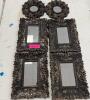 (1) ASSORTED LOT OF MINI DECOR MIRRORS