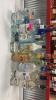 (1) ASSORTED LOT OF OPENED LIQUOR BOTTLES WITH POUR SPOUTS - 2