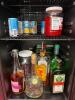 (1) ASSORTED LOT OF LIQUOR AND JUICE