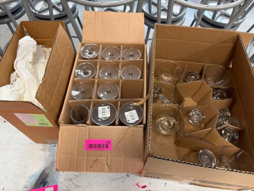 (1) ASSORTED LOT OF GLASSES