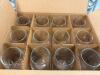 (40) STEMLESS WINE GLASSES - 5