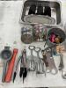 (1) ASSORTED LOT OF BAR TOOLS, CONTAINERS, AND ACCESSORIES - 2