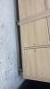 (2) MOBILE WOOD STORAGE CABINETS - 2