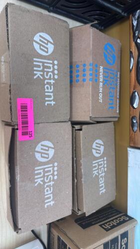 (1) ASSORTED HP INK CARTRIDGES