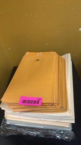 (1) ASSORTED LOT OF ENVELOPES