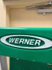 (1) GREEN AND SILVER STEP LADDER - 2